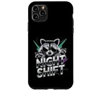 Raccoon Funny Late Night Worker Coque pour iPhone 11 Pro Max