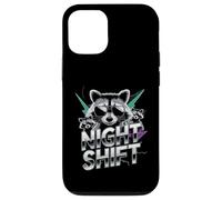 Raccoon Funny Late Night Worker Coque pour iPhone 12/12 Pro