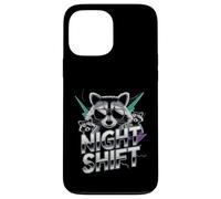 Raccoon Funny Late Night Worker Coque pour iPhone 13 Pro Max