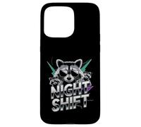 Raccoon Funny Late Night Worker Coque pour iPhone 15 Pro Max