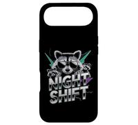 Raccoon Funny Late Night Worker Coque pour iPhone Air