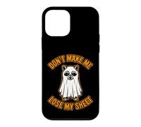 Raccoon Ghost, ne me Fais Pas Perdre Mon Drap, C'est drôle Coque pour iPhone 12 Mini
