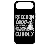 Raccoon Love A Little Bit Wild A Little Bit Cuddly Coque pour iPhone Air