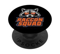 Raccoon Squad | Raton Laveur Cool avec Lunettes de Soleil PopSockets PopGrip Adhésif