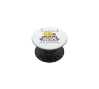 Raccoon Teamwork Idea Lightbulb Collaboration PopSockets PopGrip Adhésif