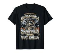 Raccoon, Vous êtes Soit Un Type Intelligent, Soit Un Pet. Ça Sent drôle T-Shirt