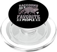 Raccoons are My Favorite People PopSockets PopGrip pour MagSafe