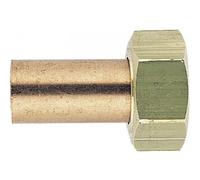 Raccord 2 pièces droit douille cuivre à souder Ø 22 Ø 26/34 BRICOZOR