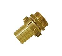 Boutté Raccord 3 pièces droit en laiton 26 x 34 pour tuyau Ø25 mm