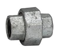 Raccord 330, joint plat, IG/IG, Rp/Rp 1/2, joint NBR, tampon de fonctionnement. -20 °C à 200 °C - Température noire - Résistance au feu.