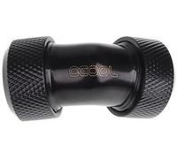 Alphacool Raccord Eiszapfen 17403 – 45° à compression pour tube Ø13 mm – Noir