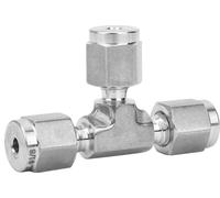 Raccord à bague de compression Té de diamètre égal Acier inoxydable 316 Forgeage sous pression SS?600?3��1/8