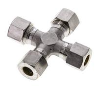 Raccord à compression croisée en acier inoxydable 12S 630 Bar DIN 2353