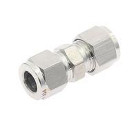 Raccord à compression droit à double virole, diamètre extérieur variable de 3 à 12 mm, connecteur en acier inoxydable SS 304, 1 pièce(9.52mm (3I8))