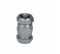Raccord à compression en fonte malléable - GEBO - Manchon droit 2"" - Pour tubes en acier - Série 150