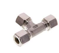 Raccord à compression en T en acier inoxydable 10L 315 Bar DIN 2353