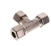 Raccord à compression en T en acier inoxydable 14S 630 Bar DIN 2353