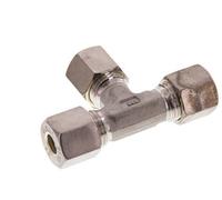 Raccord à compression en T en acier inoxydable 8S 630 Bar DIN 2353