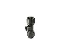 Raccord à compression Té 90° avec dérivation taraudée - Ø A: 40mm | Ø B: 1''1/4