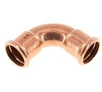 Raccord à sertir coudé 90deg - 28mm Femelle - Alliage de cuivre