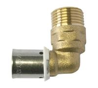 Raccord à sertir mâle PER M1/2 D16 - SOMATHERM - 3304-16-15