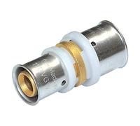 Raccord a sertir pour multicouche, reduction 32x3 - 26x3mm, contour TH