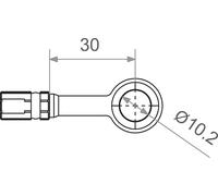 Raccord à vis Banjo Varioflex fixation Trw Mv10a00e