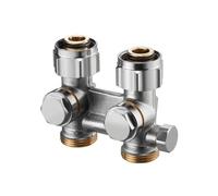 Raccord à vis d'arrêt OV ZBU Multiflex F 3 / 4Z ÜMx3 / 4Z Ext MS nickelé