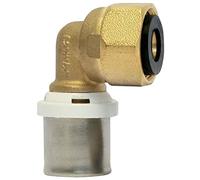 Raccord à visser coudé écrou tournant 15/21 - Ø20-1/2” - 30363-20-15 - Fixoconnect - Ayor