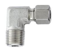 RIEGLER Riegler Raccord coudé à visser R 1/4 a., Ø tube 12, ES 1.4571, 315bar Quantité:1