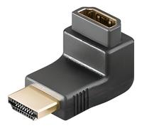 Raccord adaptateur coudé 90° HDMI Full HD m/f