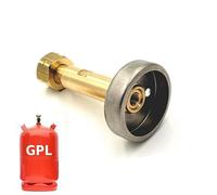 Raccord Adaptateur pour Remplissage de Bouteille Gaz GPL avec Joint :: Camping Propane Butane 6kg 11kg W21,8x1/14 21,8mm Reservoir :: Long, Economique!