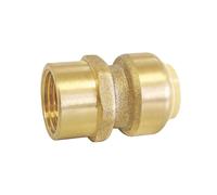 Raccord adaptatif à emboîter en laiton Somatherm 12mm x 12/17 - 3/8"