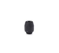 Raccord Alphacool 17638, Filetage G1/4", Tube 18mm, Laiton/Aluminium Noir, Certifications CE/FC/RoHS, Dimensions Emballage 85x100x25mm