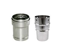 Raccord Apollo Pellets - Raccord flexible sur rigide 80