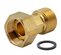 Raccord Articulé Droit En Laiton Pour Installation Eau Et Chauffage Filetage 1/2"