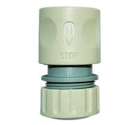 Boutté Raccord automatique Aquastop plastique pour tuyau Ø15