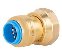 Raccord automatique universel Ø16 femelle tournant 20x27 (3/4) TOUT PUSH