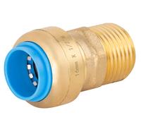 Raccord automatique universel Ø16 mâle 15x21 (1/2) TOUT PUSH