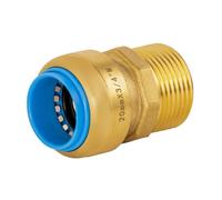 Raccord automatique universel Ø20 mâle 20x27 (3/4) TOUT PUSH