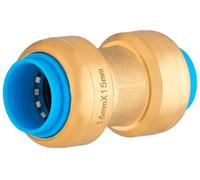 Raccord automatique universel jonction réduite Ø16 - Ø15 TOUT PUSH