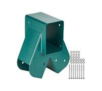 Raccord Balançoire en A en Acier Pour Pieds 10,2x10,2cm Poutre 10,2x15,2cm Vert