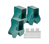 Raccord Balançoire en A Support Milieu Poteau Poutre Bois Intérieur Extérieur 3PCS