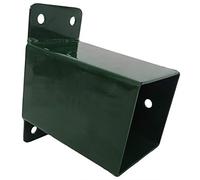 Raccord balançoire Vert Mural Bois équarri 9x9 en Acier Fixation Mur