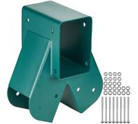 Raccord Balancoire - Vevor - 160x235x280 Mm,Avec Matériel De Montage,Pour Pieds 10,2x10,2 Cm, Poutre 10,2x15,2 Cm, Vert