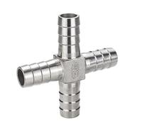 Raccord Barbelé Té Croix Y Inox 304, Connecteur Pagode