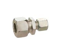 Raccord bicône droit pour tuyau 8 & 10 mm