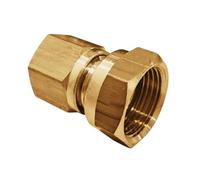 Raccord bicone gaz NF femelle 20x150 pour cuivre 8 mm