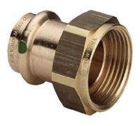 Raccord bronze Ø 16 écrou libre femelle Ø 20/27 VIEGA