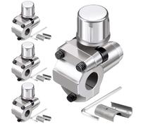 Raccord Bullet | Robinet de Réfrigérateur et Jeu de Valves de Remplacement - Kit Accessoires de Plomberie pour Climatiseurs Réfrigérateurs Cuisine Maison